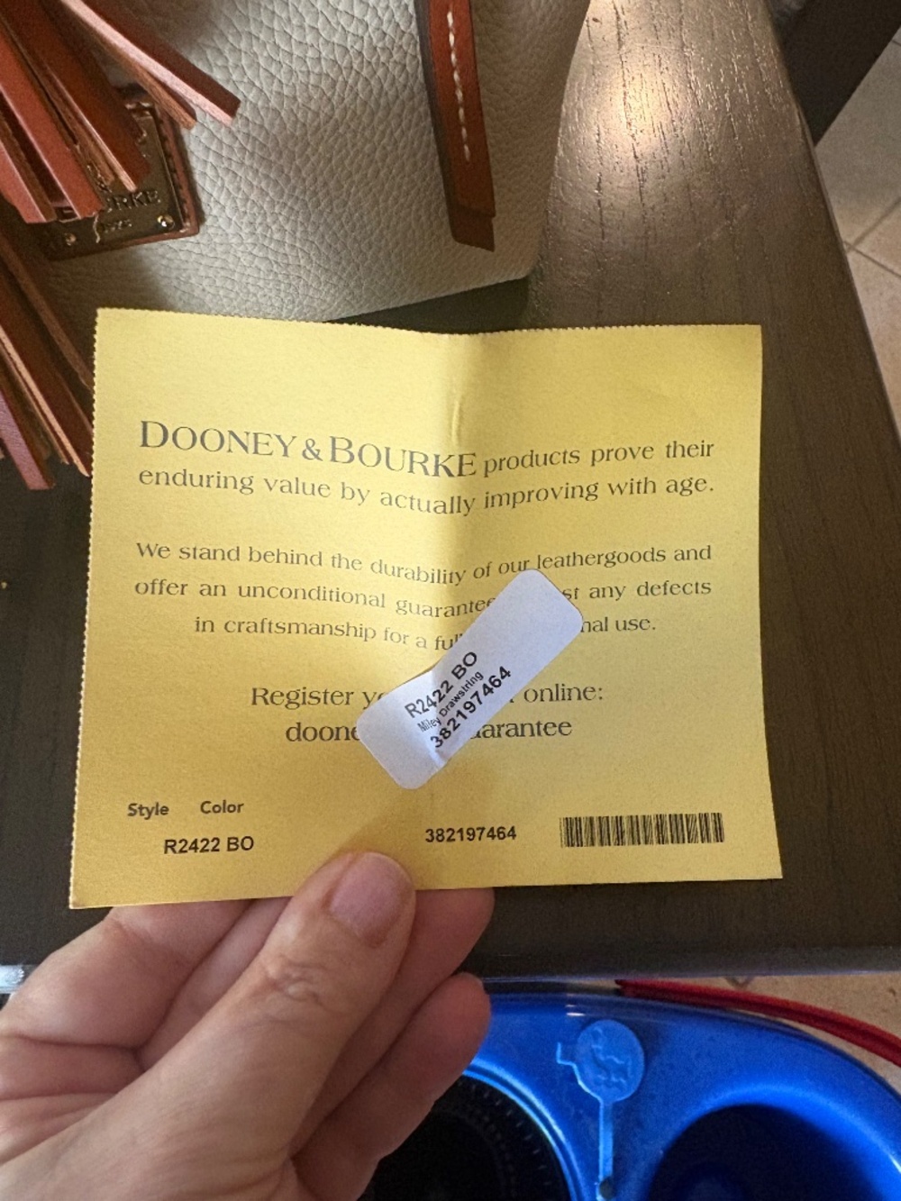 Dooney&Bourke Miley Drawstring - Picture 2 of 5